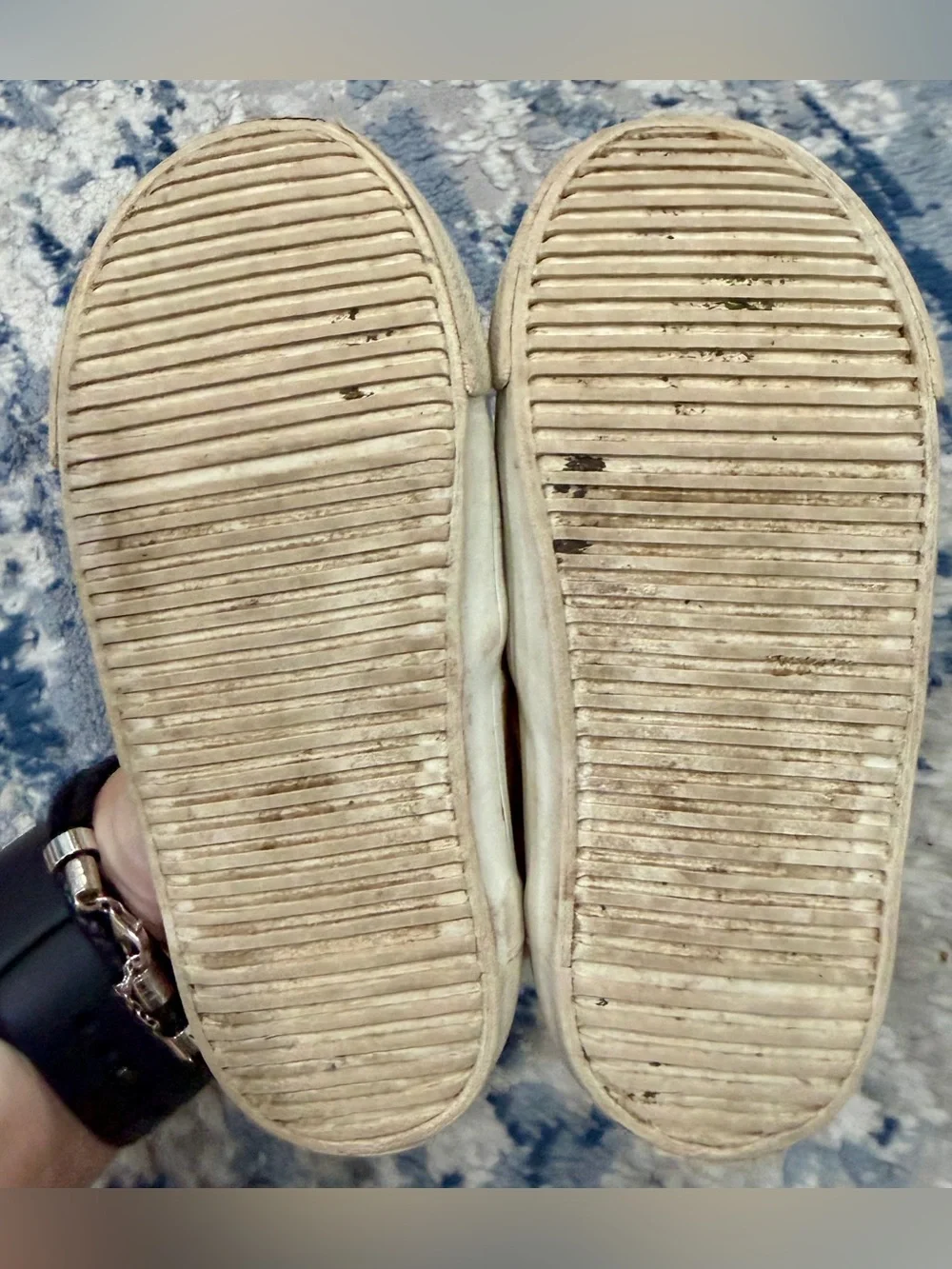 Old Navy Yellow Polka Dot Slip-On Sneakers for Kids